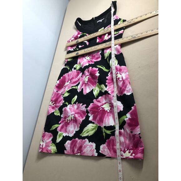 Sandra Darren Women Dress Sleeveless 10 Lined Bohemian Peasant Cottage Boho - Picture 8 of 9